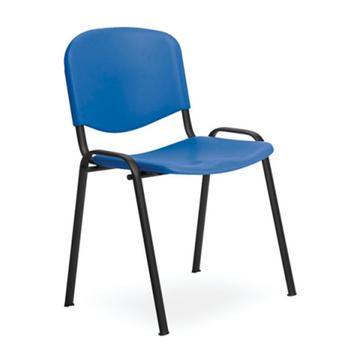 Sedie ufficio Iso P: sedia da attesa, in plastica