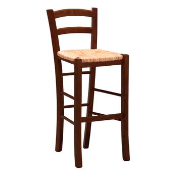 Paesana S: sgabello da cucina in legno