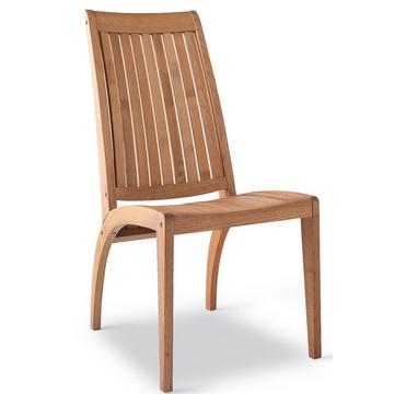Wave: sedia da giardino in legno