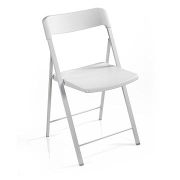 Sedia pieghevole Zeta | colore bianco
