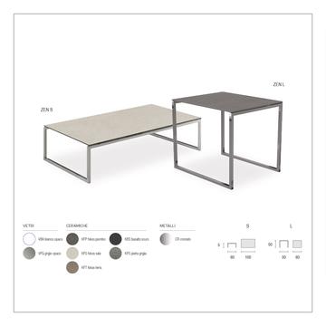 tavolini bassi Zen S e L