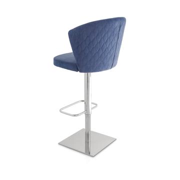 sgabello Ines-50 cromo lucido