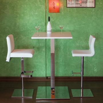 sgabello Quadra: soluzione bar