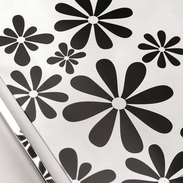 Zen V: dettaglio vetro decorato